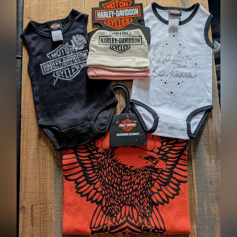Harley-Davidson Baby Gift Set